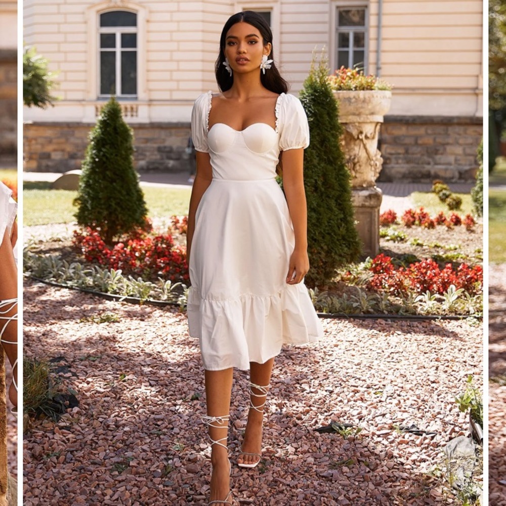 ALAMOUR THE LABEL KATINA DRESS SIZE M